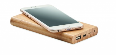 Logotrade promotional giveaway picture of: 6000 mAh Bamboo power bank