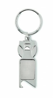 Logo trade promotional giveaway photo of: Euro Token key ring Porvoo