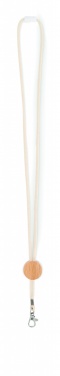 Logo trade promotional gifts picture of: Cotton Lanyard with metal hook