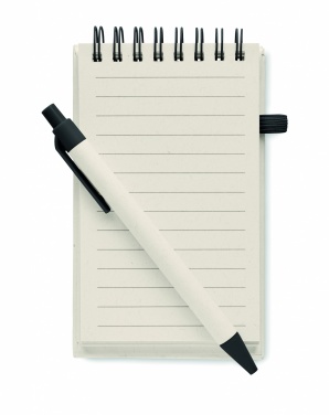 Logo trade advertising product photo of: A6 milk carton notebook set