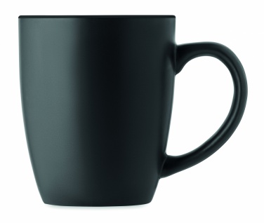 Logo trade promotional giveaways image of: Two tone ceramic mug 290 ml