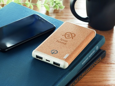 Logo trade advertising products picture of: Wireless 10000mAh PowerBank