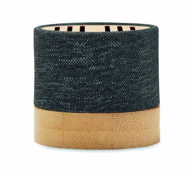 Logotrade promotional product picture of: Bamboo RPET wireless speaker