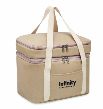 Logo trade promotional item photo of: Cooler bag canvas 320 gr/m²