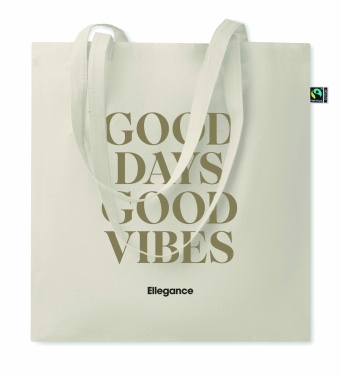 Logo trade promotional merchandise photo of: Shopping bag Fairtrade