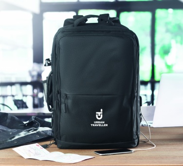 Logotrade promotional item image of: Backpack 600D RPET