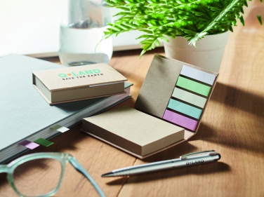 Logotrade promotional merchandise picture of: Recycled memo pad set