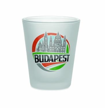 Logotrade promotional merchandise picture of: Sublimation shot glass 44ml