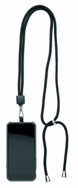 Logotrade promotional merchandise picture of: RPET Phone holder lanyard