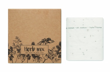 Logo trade promotional product photo of: Herb seeds tape 3 meter