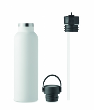 Logo trade advertising products image of: Double wall bottle 700 ml