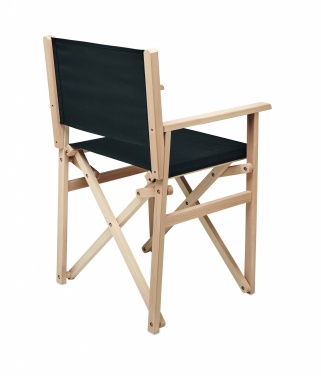 Logotrade advertising product picture of: Foldable wooden beach chair