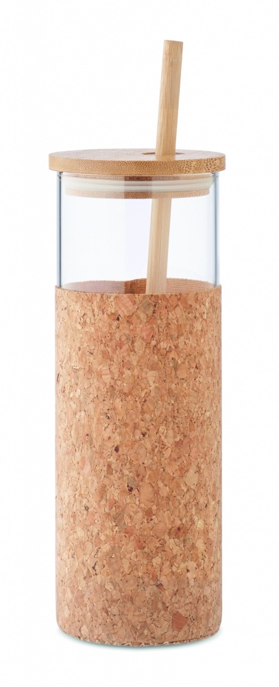 Logotrade promotional product picture of: Glass tumbler sleeve 450 ml