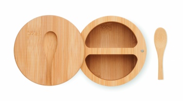 Logotrade promotional giveaways photo of: Salt and pepper bamboo box