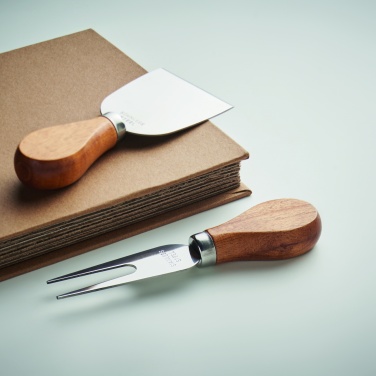 Logotrade promotional item picture of: Set of 4 cheese knives