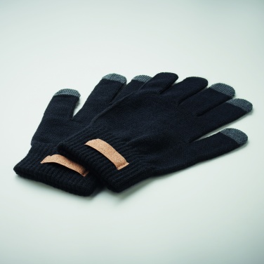 Logo trade promotional products image of: RPET tactile gloves