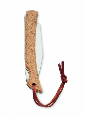 Logotrade advertising products photo of: Foldable knife with cork