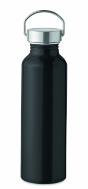Logotrade promotional products photo of: Recycled aluminum bottle 500 ml with a stainless steel handle cap