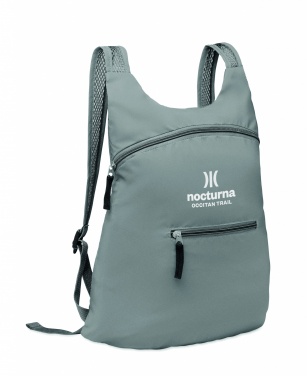 Logo trade promotional merchandise photo of: Foldable reflective sports bag