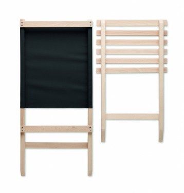 Logotrade promotional item image of: Foldable wooden beach chair