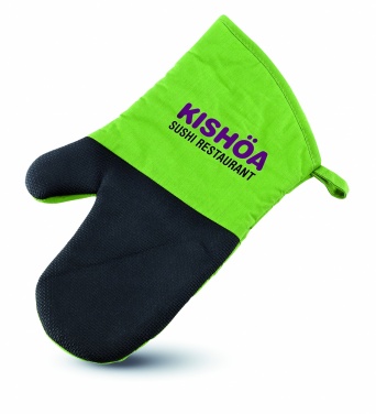 Logo trade promotional giveaway photo of: Cotton oven glove