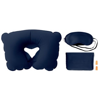 Logotrade promotional gift image of: Set w/ pillow eye mask plugs