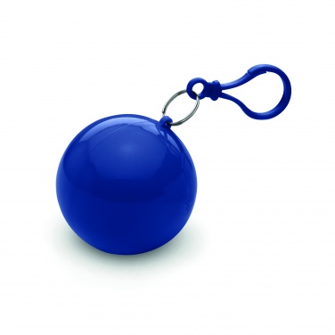 Logo trade promotional merchandise photo of: Poncho in round container