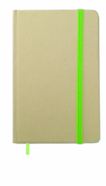 Logo trade promotional products picture of: A6 recycled notebook 96 plain