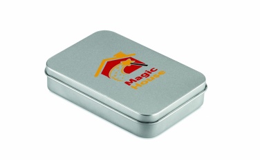 Logo trade promotional products image of: Playing cards in tin box