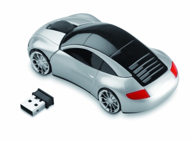 Logotrade advertising product picture of: Wireless mouse in car shape