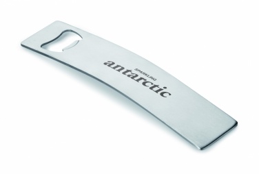 Logo trade business gift photo of: Stainless steel bottle opener