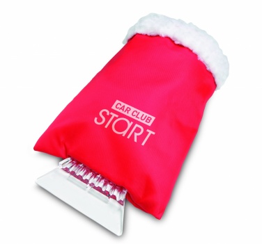 Logo trade promotional item photo of: Car ice scraper w/ mitten