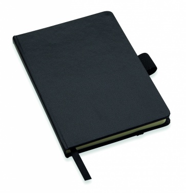 Logo trade promotional merchandise image of: A6 notebook with pen 72 lined