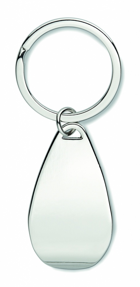 Logo trade promotional gifts picture of: Bottle opener key ring Tornio