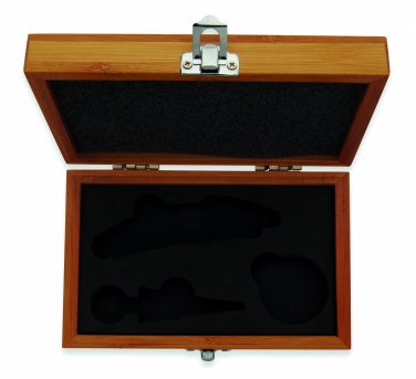 Logotrade promotional giveaway picture of: Wine set in bamboo box