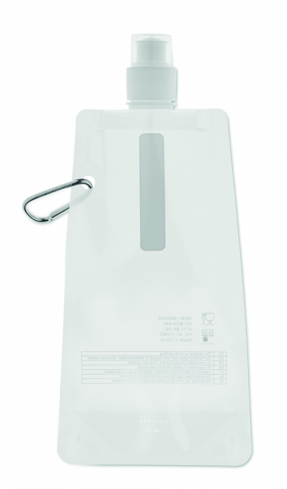 Logotrade promotional merchandise picture of: Foldable water bottle