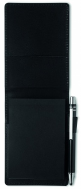 Logotrade business gifts photo of: A7 notepad in PU pouch w/pen