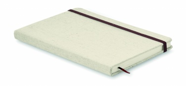 Logo trade promotional merchandise image of: A5 canvas notebook