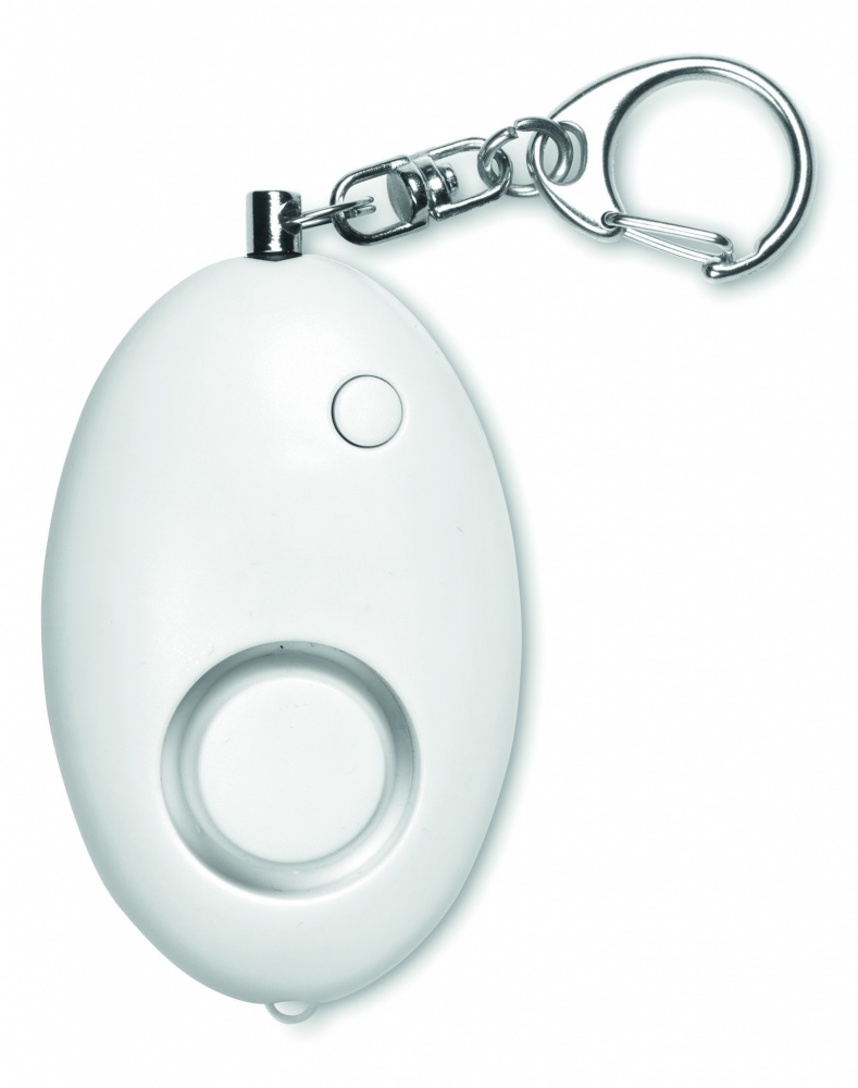 Logo trade promotional merchandise photo of: Personal alarm with key ring Ventspils
