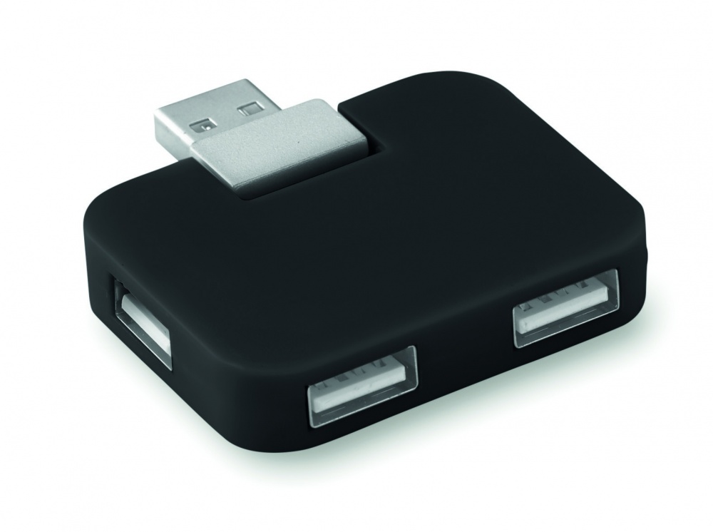 Logo trade promotional merchandise image of: 4 port USB hub