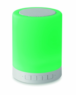 Logo trade promotional products image of: Touch light wireless speaker