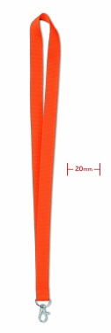 Logo trade advertising products image of: Lanyard 20 mm