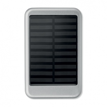 Logo trade advertising product photo of: 4000 mAH solar powerbank