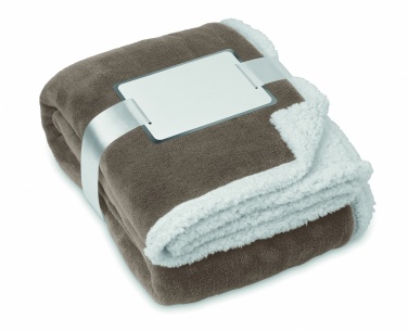 Logotrade corporate gifts photo of: Blanket coral fleece/ sherpa