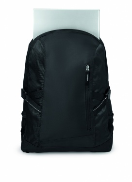 Logo trade promotional product photo of: Polyester laptop backpack