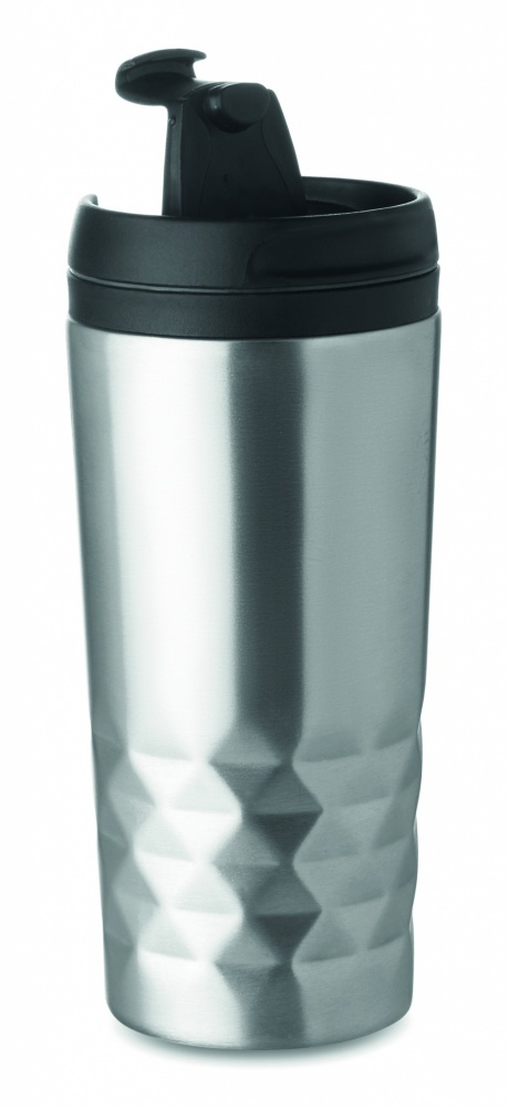 Logo trade corporate gifts picture of: Double wall travel cup 280 ml
