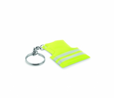 Logo trade promotional merchandise photo of: Key ring with reflecting vest Jekabpils