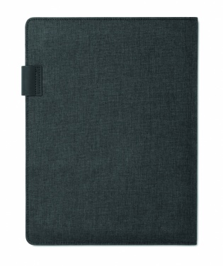 Logo trade promotional giveaways picture of: A4 folder with power bank