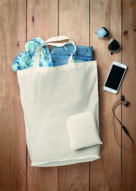 Logotrade business gift image of: 100gr/m² foldable cotton bag