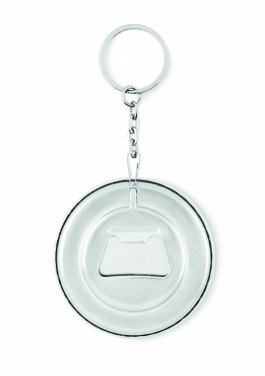 Logotrade promotional items photo of: Key ring with bottle opener Madona